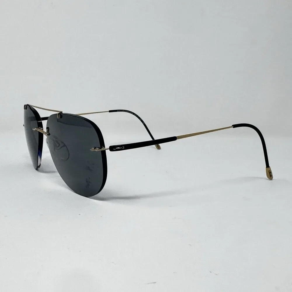 Silhouette Adventurer 8721 75 7530 1:1RX Gold Eyeglass Frames